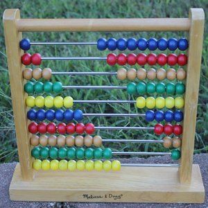 Melissa and Doug Wooden Freestanding Abacus